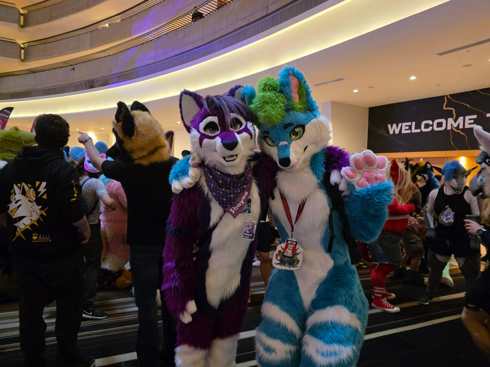 Shay and myself at FWA 2025