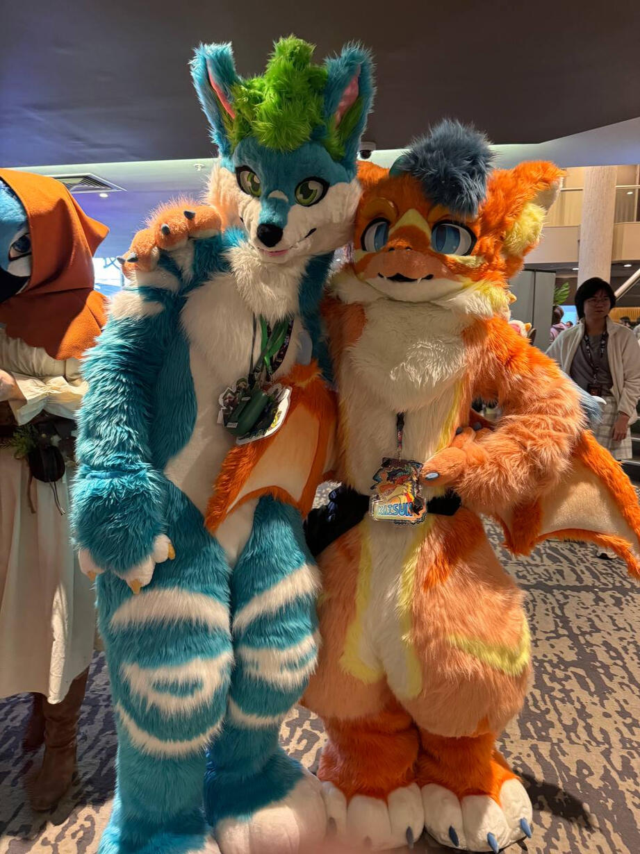 Kaisun and myself from Aurwara 2024